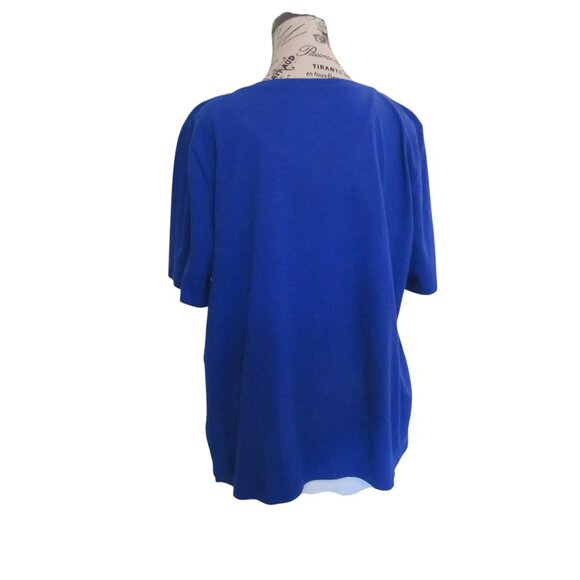 Eileen Fisher Light Weight Top, Size Large, Royal Blue - Very Good Pre-owned - Picture 5 of 8